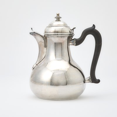 Lot 219 - French Empire Silver Coffee Pot