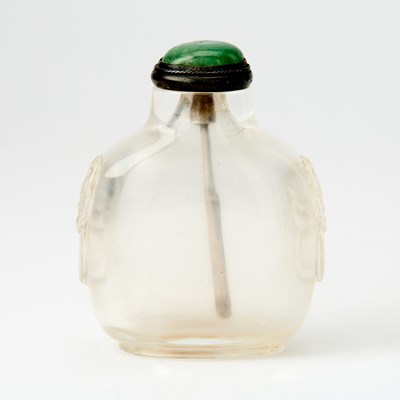 Lot 306 - A Chinese Rock Crystal Snuff Bottle