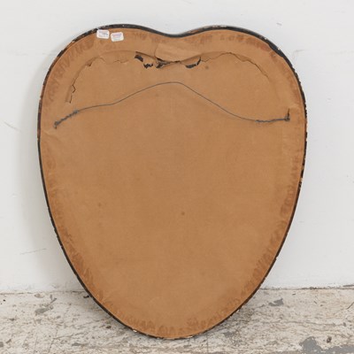 Lot 167 - Carved Wood Heart Shaped Frame
