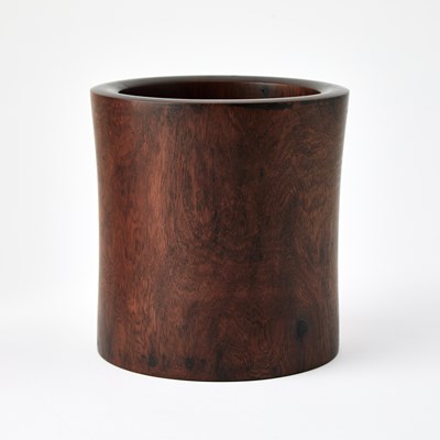 Lot 90 - A Chinese Huanghuali Brushpot, Bitong