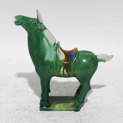 Lot 173 - Chinese Ceramic Horse