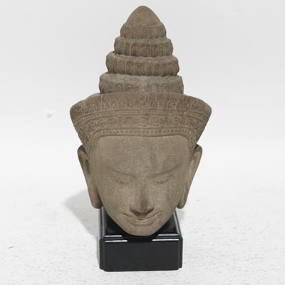 Lot 178 - Thai Stone Bust