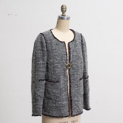 Lot 191 - Chanel Wool and Mohair Jacket