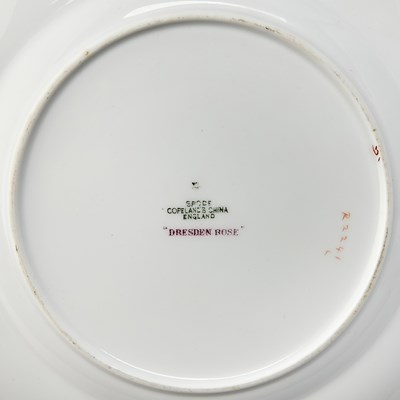 Lot 173 - Extensive Spode Porcelain "Dresden Rose" Dinner Service
