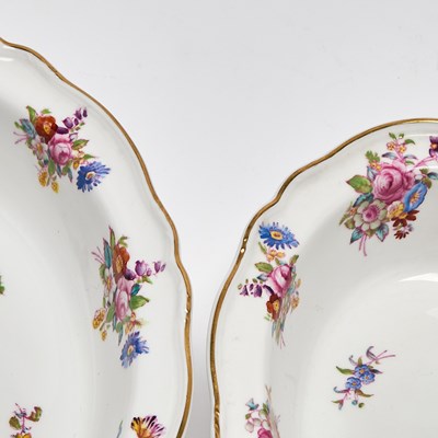 Lot 180 - Extensive Assembled Spode Porcelain "Dresden Rose" Dinner Service