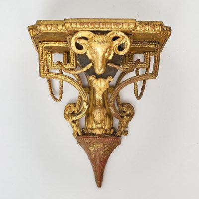 Lot 64 - Louis XIV Style Giltwood Wall Bracket