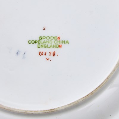 Lot 145 - Spode Porcelain "Rhododendrons" Pattern Partial Tea Service