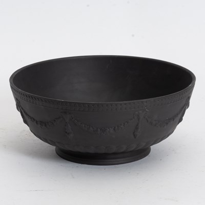 Lot 237 - Wedgwood Style Black Bisque Porcelain Bowl