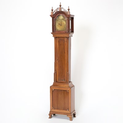 Lot 162 - George III Walnut Tallcase Clock