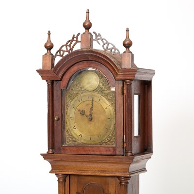 Lot 162 - George III Walnut Tallcase Clock