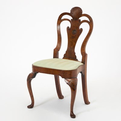 Lot 250 - George II Walnut Side Chair