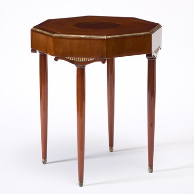 Lot 377 - Art Deco Inlaid Mahogany Side Table