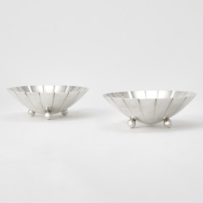 Lot 208 - Pair of Tiffany & Co. Sterling Silver Dishes