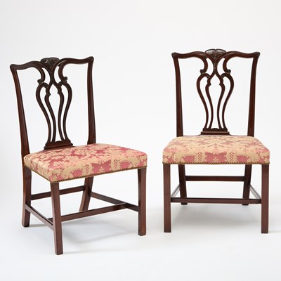 Lot 200 - Pair of George III Style Side Chairs