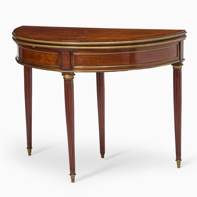 Lot 343 - Louis XVI Brass-Mounted Games Table
