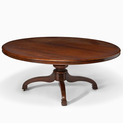 Lot 453 - William IV Mahogany Circular Dining Table