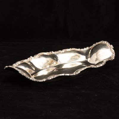 Lot 259 - Mexican Sterling Silver Bread Tray