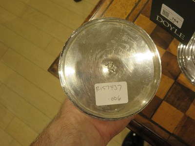 Lot 164 - Equestrian Interest: Victorian Art Nouveau Sterling Silver Two-Handled Trophy