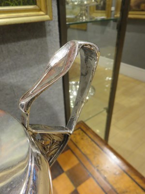 Lot 164 - Equestrian Interest: Victorian Art Nouveau Sterling Silver Two-Handled Trophy