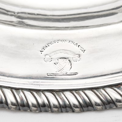 Lot 168 - Horse Racing Interest: George II Sterling Silver Trophy Basin