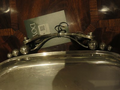 Lot 170 - Horse Racing Interest: International Silver Co. Sterling Silver Two-Handled Tray
