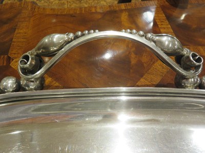 Lot 170 - Horse Racing Interest: International Silver Co. Sterling Silver Two-Handled Tray