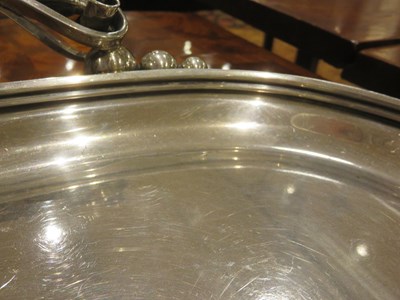 Lot 170 - Horse Racing Interest: International Silver Co. Sterling Silver Two-Handled Tray