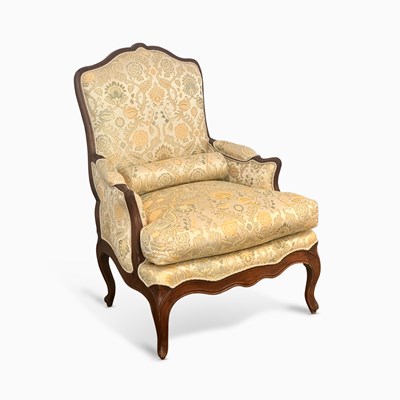 Lot 1186 - Louis XV Mahogany Bergere