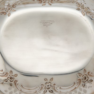 Lot 134 - Pair of Tiffany & Co. Sterling Silver Baskets