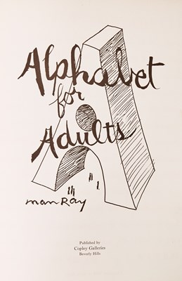 Lot 15 - Man Ray's Alphabet for Adults