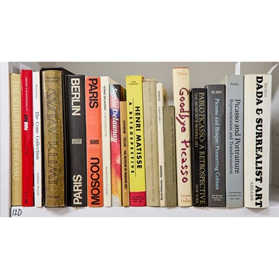Lot 122 - Shelf lot of Art Books - European 20th century artists