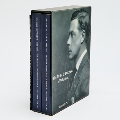 Lot 121 - Duke and Duchess of Windsor Auction Catalog, with the uncommonly seen mailer and gallery guide