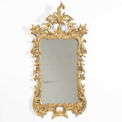 Lot 419 - George II Giltwood Mirror