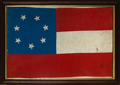 Lot 276 - The Confederacy's first official national flag