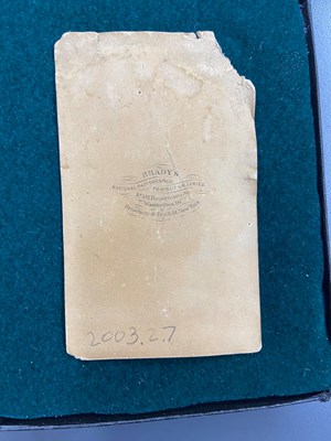 Lot 304 - Signed General Custer carte de visite
