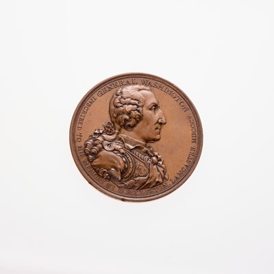 Lot 6 - 1805 Eccleston Medal, Baker 85, Musante GW-88. Bronze. Uncirculated Details.