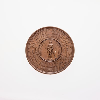 Lot 6 - 1805 Eccleston Medal, Baker 85, Musante GW-88. Bronze. Uncirculated Details.