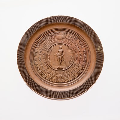 Lot 7 - 1805 Eccleston Medal. Bronze. Variant of Baker 85, Musante GW 88. Bronze. About Uncirculated.