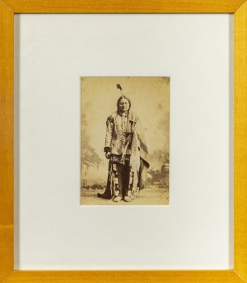 Lot 334 - A captivating standing view of Sitting Bull
