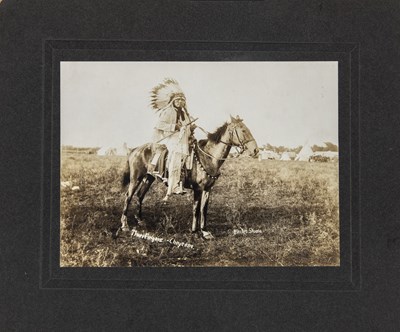 Lot 338 - Photograph of the Cheyenne Chief Three Fingers