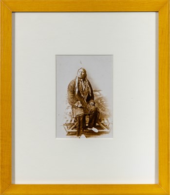 Lot 327 - An enticing photograph of Chief Joseph