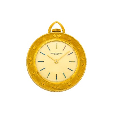 Lot 53 - Vacheron Constantin Gold Medallion Pocket Watch Made for the Shah of Iran, Ref. 7945