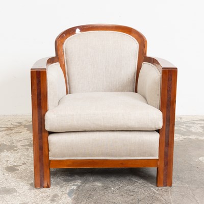Lot 67 - Art Deco Style Upholstered Club Chair