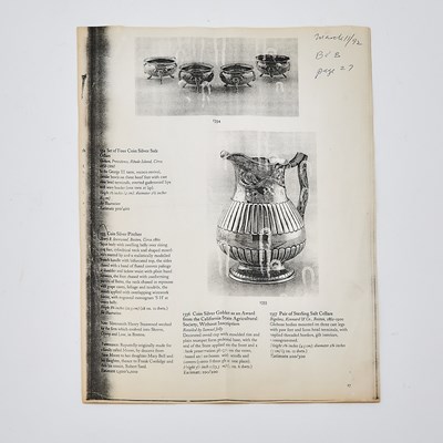 Lot 119 - Henry B. Stanwood Silver Pitcher