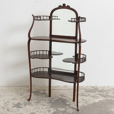 Lot 310 - Art Nouveau Style Bentwood Etergere