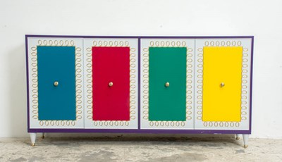 Lot 316 - Sasha Bikoff 'Loop de Loop' Credenza