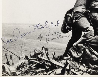Lot 64 - Joe Rosenthal, Raising the Flag on Mt. Suribachi, Iwo Jima, 1945