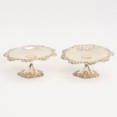 Lot 286 - Pair of Tiffany & Co. Sterling Tazzas