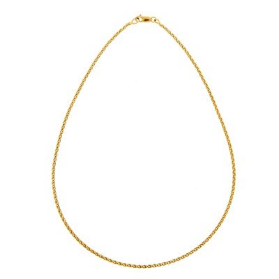 Lot 1155 - Gold Chain Necklace