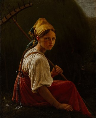 Lot 2 - Attributed to Alexey Gavrilovich Venetsianov